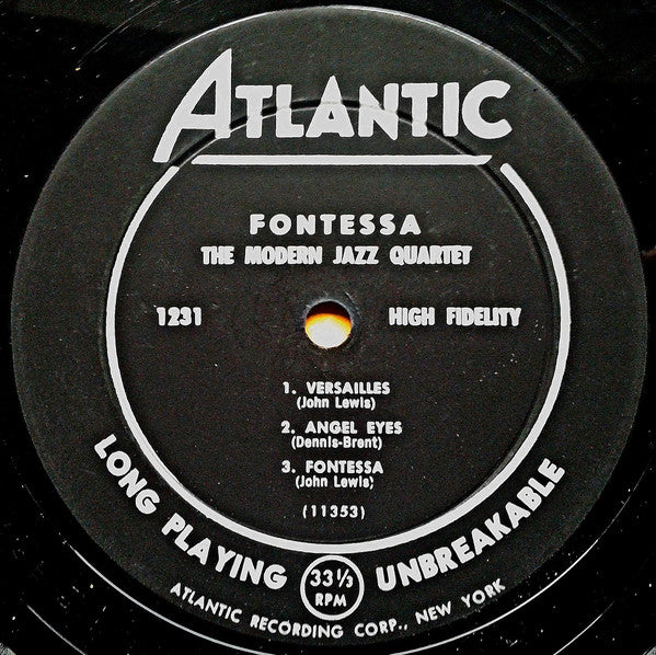 The Modern Jazz Quartet ~ Fontessa (Vinyl) - Djungel & Jazz
