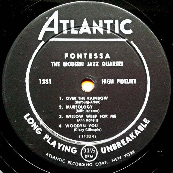 The Modern Jazz Quartet ~ Fontessa (Vinyl) - Djungel & Jazz