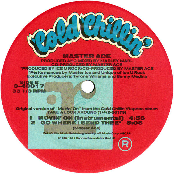 Master Ace ~ Movin' On (Vinyl) - Djungel & Jazz