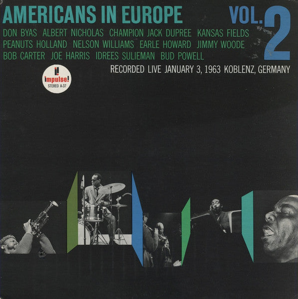 Various ~ Americans In Europe Vol. 2 (Vinyl) - Djungel & Jazz