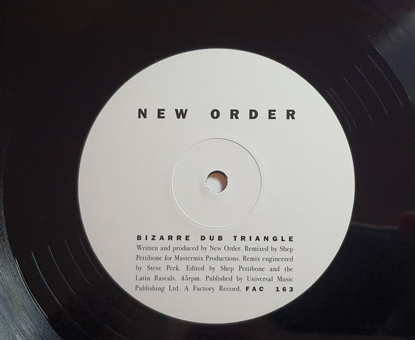 New Order ~ Bizarre Love Triangle (Vinyl) - Djungel & Jazz