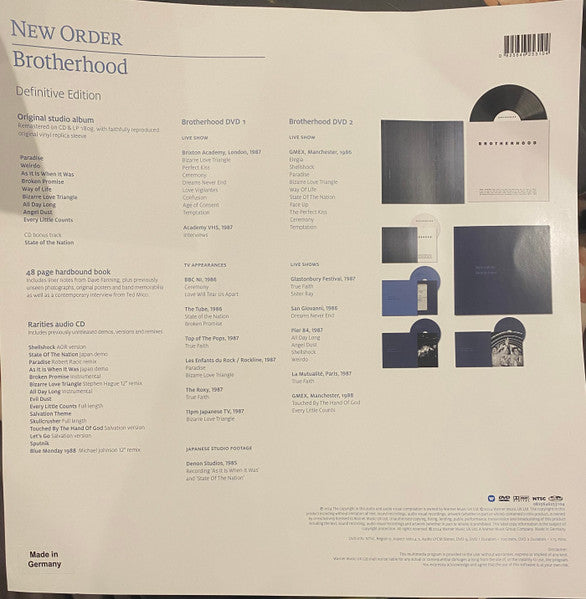 New Order ~ Brotherhood (Vinyl) - Djungel & Jazz