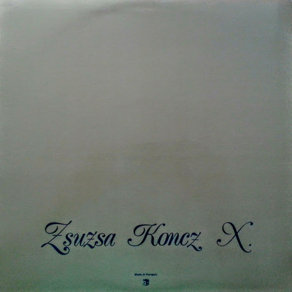 Zsuzsa Koncz : X. (LP, Album)