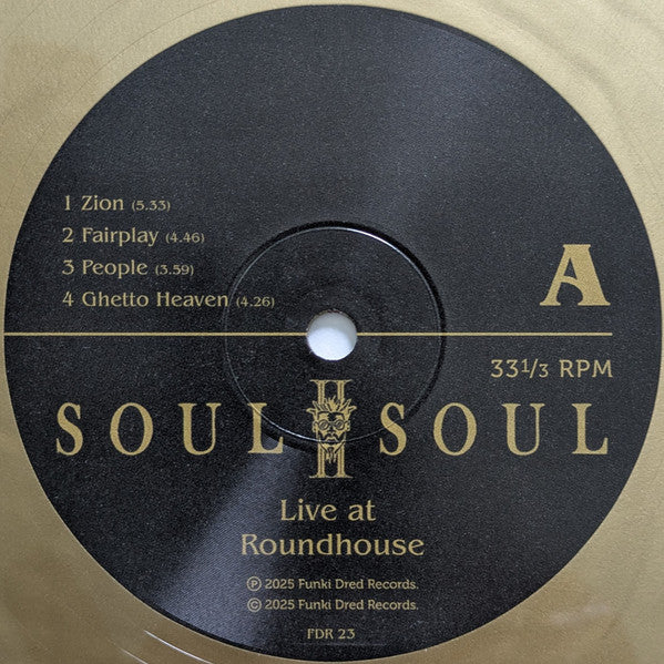 Soul II Soul ~ Live At Roundhouse (Vinyl) - Djungel & Jazz