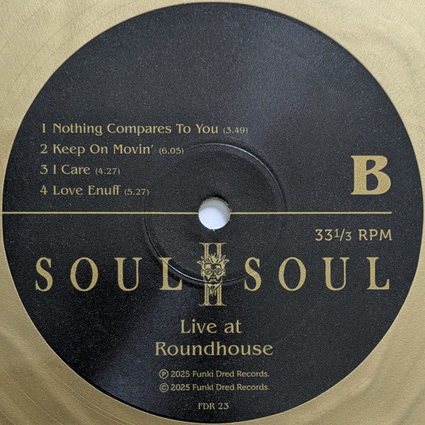 Soul II Soul ~ Live At Roundhouse (Vinyl) - Djungel & Jazz