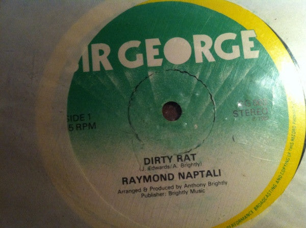 Raymond Naptali : Dirty Rat / A.B.C (12")