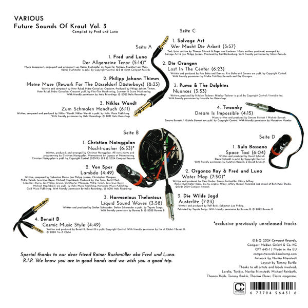 Various ~ Future Sounds Of Kraut Vol. III (Vinyl) - Djungel & Jazz