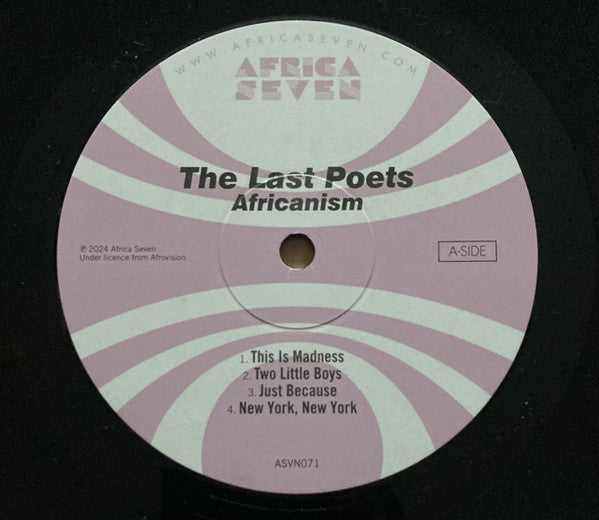The Last Poets ~ Africanism (Vinyl) - Djungel & Jazz