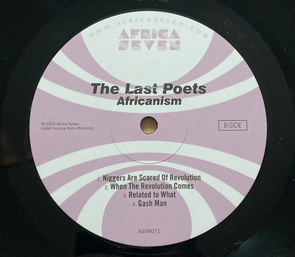 The Last Poets ~ Africanism (Vinyl) - Djungel & Jazz