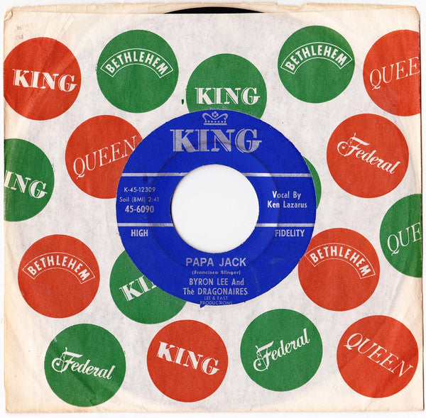 Princess Buster And Her Jamaicans / Byron Lee And The Dragonaires ~ Ten Commandments (From Woman To Man) / Papa Jack (Vinyl) - Djungel & Jazz