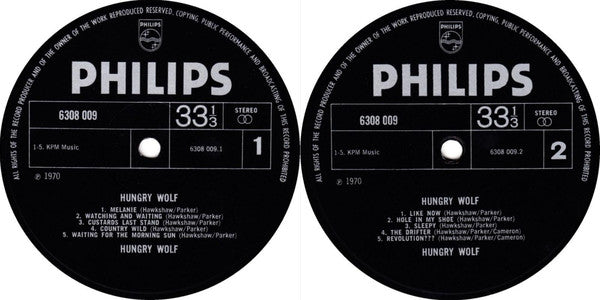 Hungry Wolf ~ Hungry Wolf (Vinyl) - Djungel & Jazz