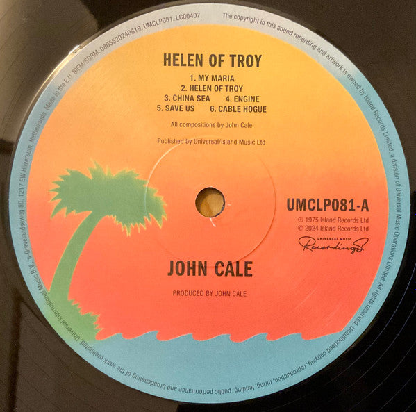John Cale ~ Helen Of Troy (Vinyl) - Djungel & Jazz