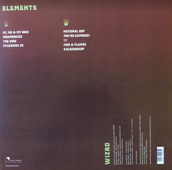 WIZRD ~ Elements (Vinyl) - Djungel & Jazz