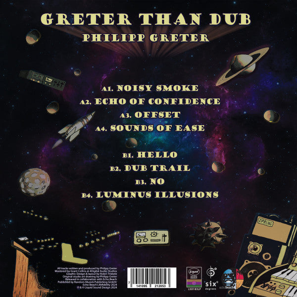 Philipp Greter ~ Greter Than Dub (Vinyl) - Djungel & Jazz