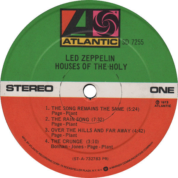 Led Zeppelin ~ Houses Of The Holy (Vinyl) - Djungel & Jazz