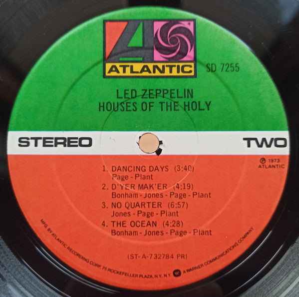 Led Zeppelin ~ Houses Of The Holy (Vinyl) - Djungel & Jazz