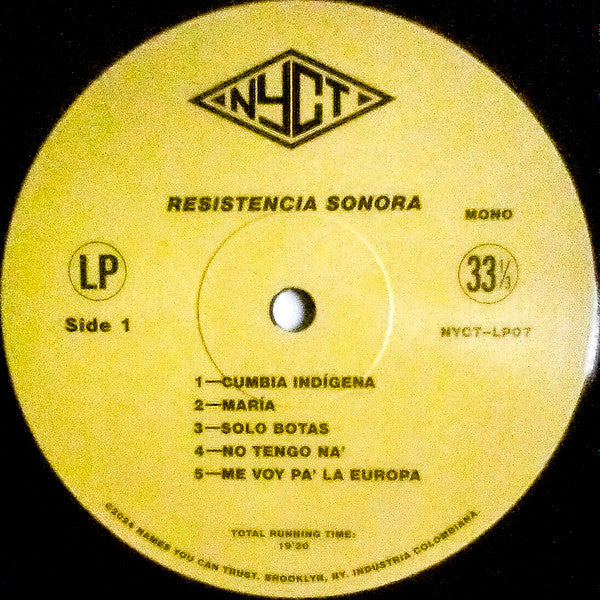 Various ~ Resistencia Sonora - The Living Roots Of Gaita Music In Ovejas, Colombia (Vinyl) - Djungel & Jazz