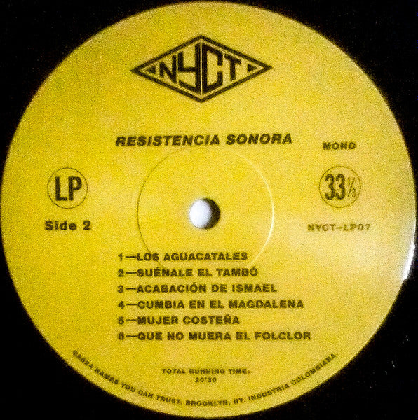 Various ~ Resistencia Sonora - The Living Roots Of Gaita Music In Ovejas, Colombia (Vinyl) - Djungel & Jazz