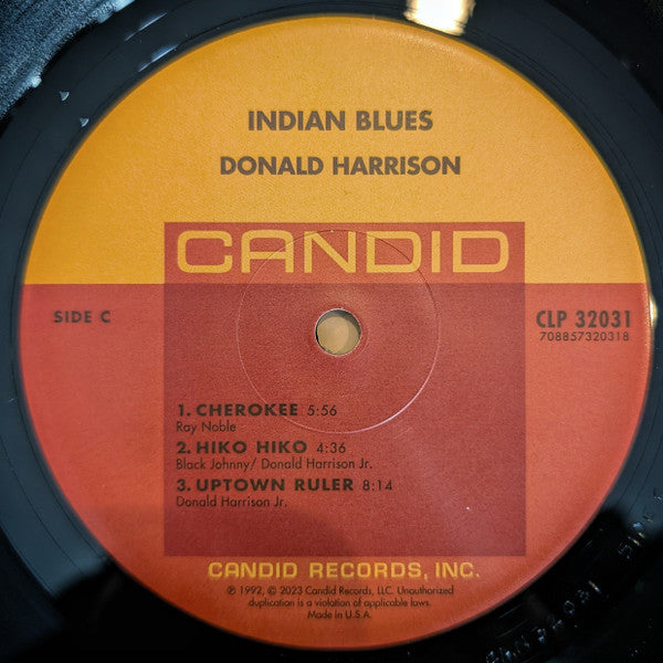 Donald Harrison Featuring Guardians Of The Flame , Mardi Gras Indians • Doctor John ~ Indian Blues (Vinyl) - Djungel & Jazz