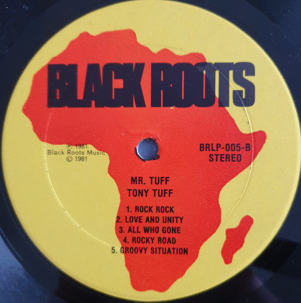 Tony Tuff : Presenting Mr.Tuff (LP, Album)