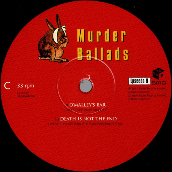 Nick Cave & The Bad Seeds : Murder Ballads (LP + LP, S/Sided + Album, RE, RM, 180)
