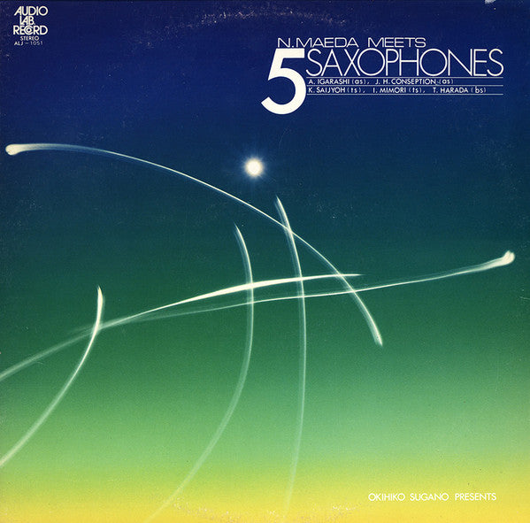 Norio Maeda : N.Maeda Meets 5 Saxophones (LP, Album, Aud)