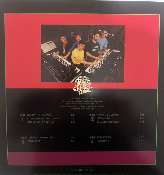 The Chick Corea Elektric Band ~ Beneath The Mask (Vinyl) - Djungel & Jazz