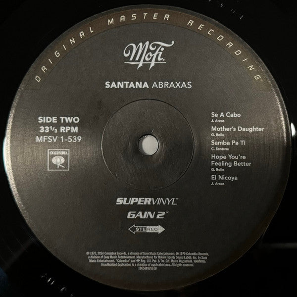 Santana ~ Abraxas (Vinyl) - Djungel & Jazz