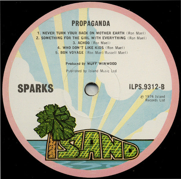 Sparks ~ Propaganda (Vinyl) - Djungel & Jazz