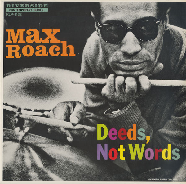 Max Roach ~ Deeds, Not Words (Vinyl) - Djungel & Jazz