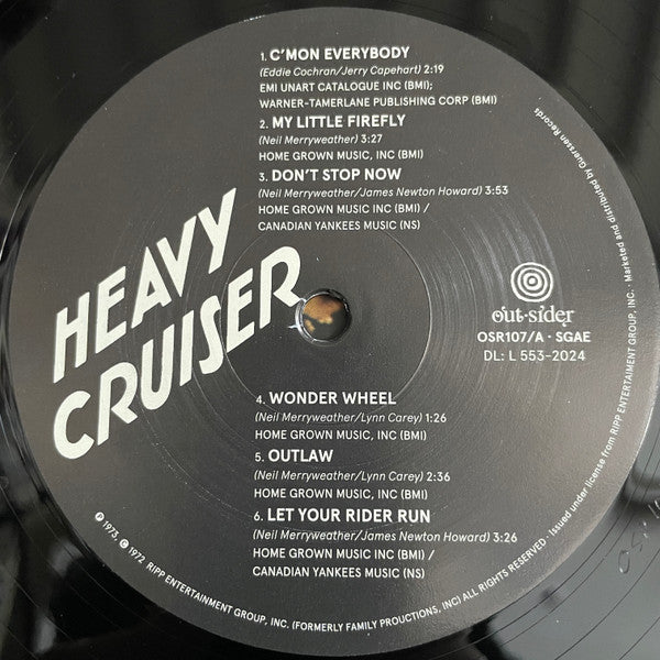 Heavy Cruiser ~ Heavy Cruiser (Vinyl) - Djungel & Jazz
