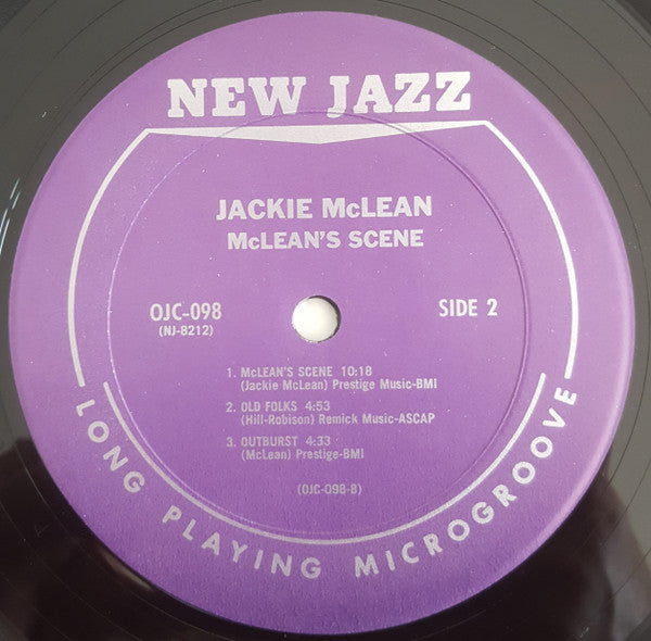 Jackie McLean ~ McLean's Scene (Vinyl) - Djungel & Jazz