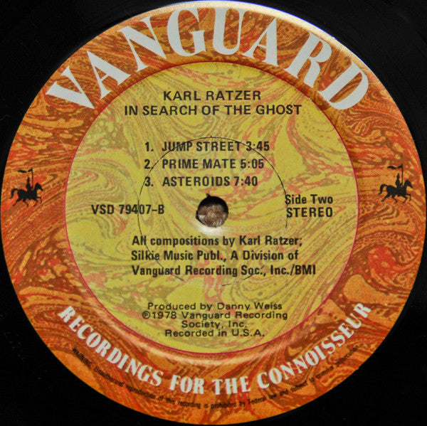 Karl Ratzer : In Search Of The Ghost (LP, Album)
