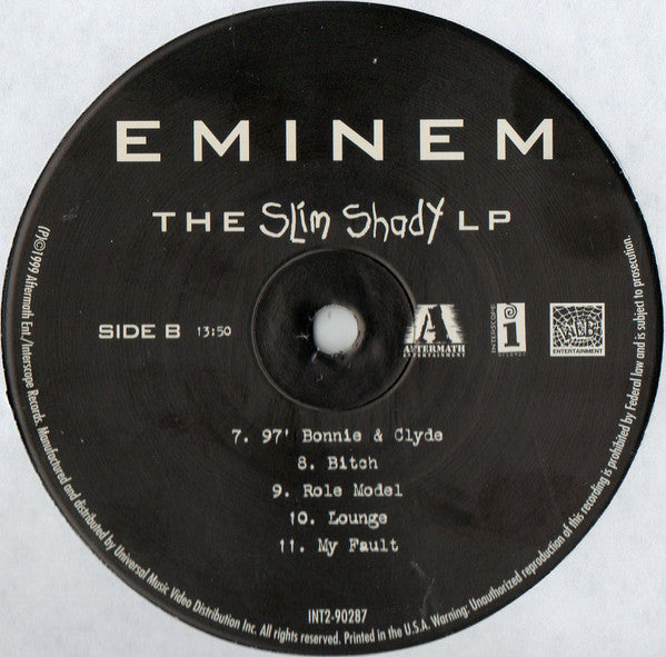 Eminem ~ The Slim Shady LP (Vinyl) - Djungel & Jazz