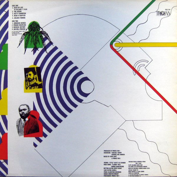 Prince Far I : Jamaican Heroes (LP, Album)