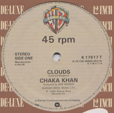 Chaka Khan : Clouds (12", Single)