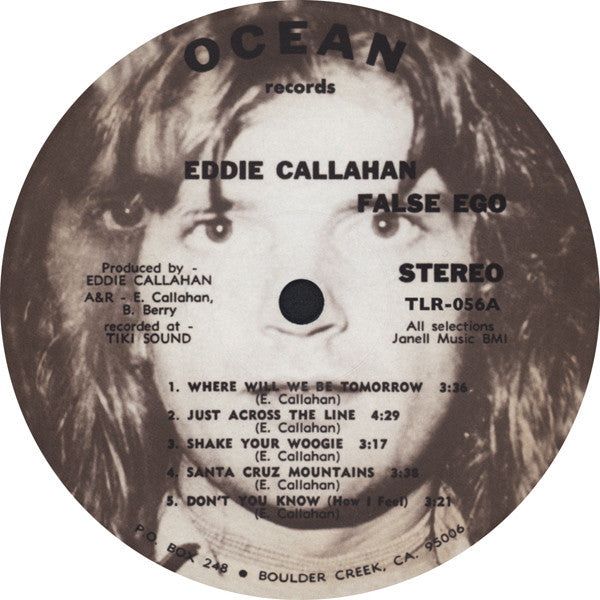 Eddie Callahan : False Ego (LP, Ltd, RE)