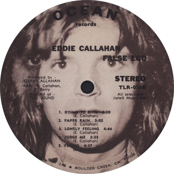 Eddie Callahan : False Ego (LP, Ltd, RE)