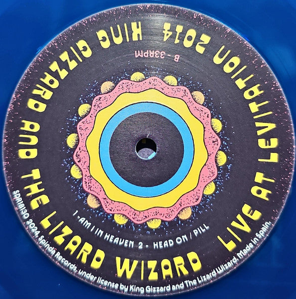 King Gizzard And The Lizard Wizard ~ Live At Levitation 2014 (Vinyl) - Djungel & Jazz
