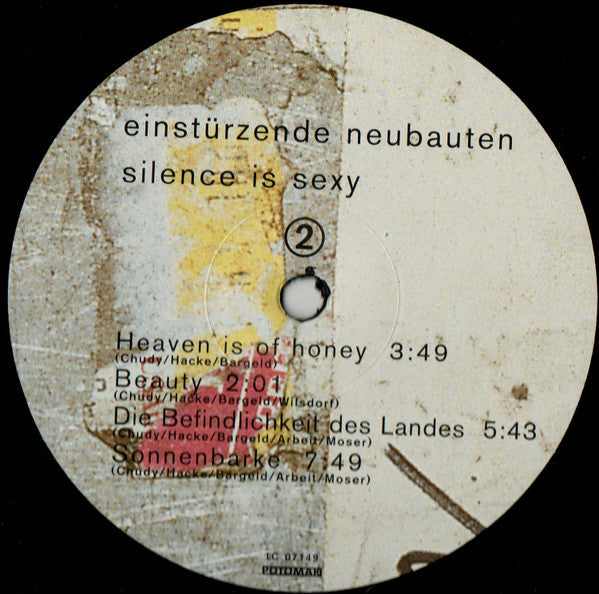 Einstürzende Neubauten ~ Silence Is Sexy (Vinyl) - Djungel & Jazz