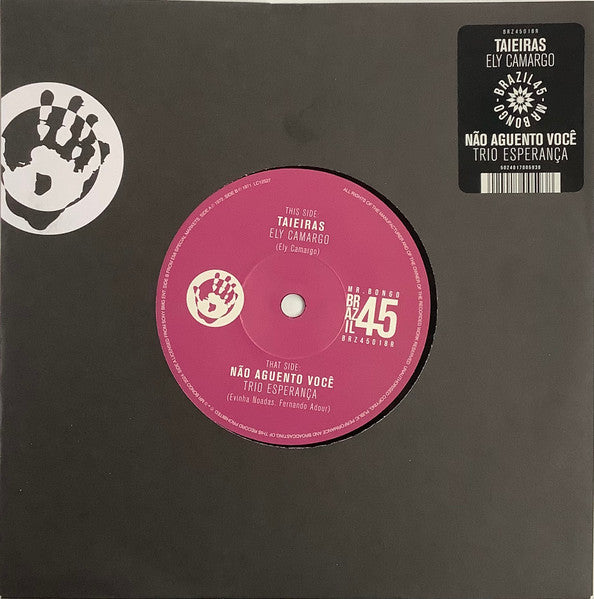 Ely Camargo / Trio Esperança ~ Taieiras / Não Aguento Você (Vinyl) - Djungel & Jazz