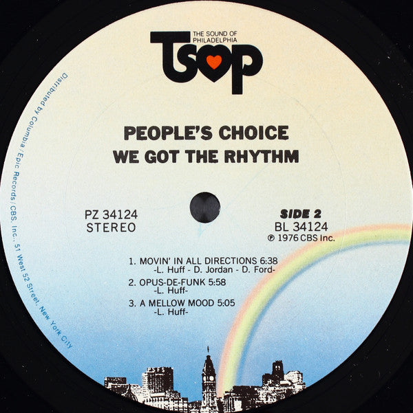 People's Choice ~ We Got The Rhythm (Vinyl) - Djungel & Jazz