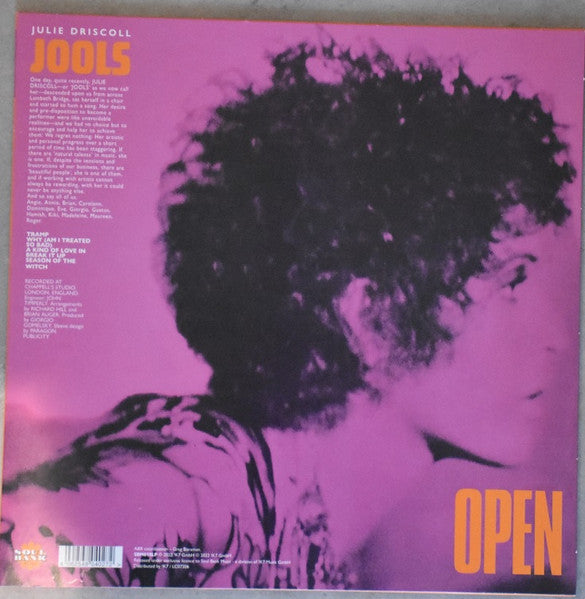 Julie Driscoll, Brian Auger & The Trinity ~ Open (Vinyl) - Djungel & Jazz