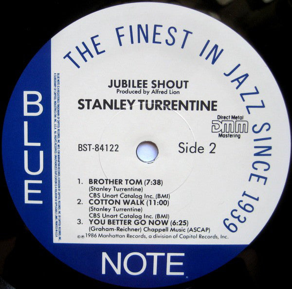 Stanley Turrentine ~ Jubilee Shout!!! (Vinyl) - Djungel & Jazz