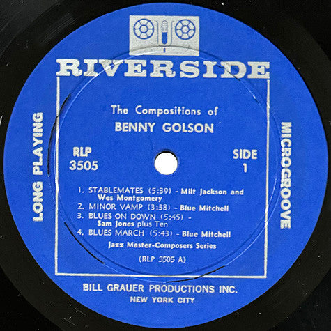 Various ~ The Compositions Of Benny Golson (Vinyl) - Djungel & Jazz