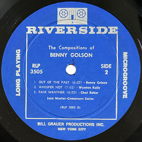 Various ~ The Compositions Of Benny Golson (Vinyl) - Djungel & Jazz