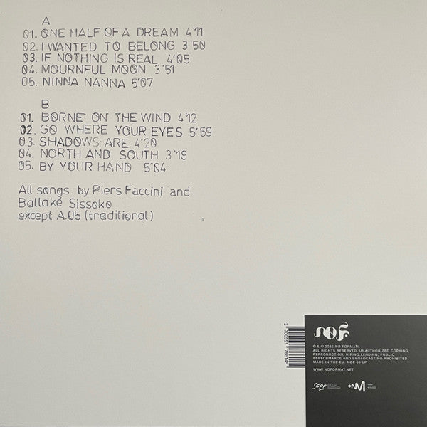 Piers Faccini, Ballaké Sissoko ~ Our Calling (Vinyl) - Djungel & Jazz