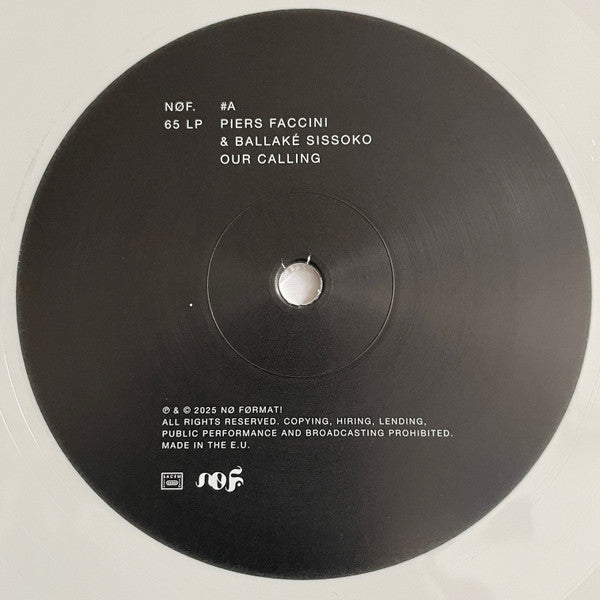 Piers Faccini, Ballaké Sissoko ~ Our Calling (Vinyl) - Djungel & Jazz