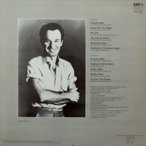 Giorgio Moroder & Joe Esposito ~ Solitary Men (Vinyl) - Djungel & Jazz