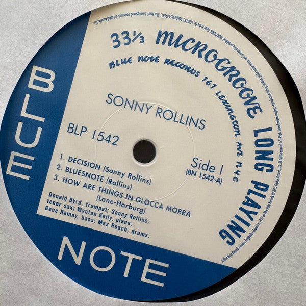 Sonny Rollins ~ Sonny Rollins Volume 1 (Vinyl) - Djungel & Jazz